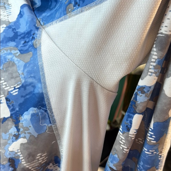 HUK Performance Fishing Blue Camo Crew Shirt, Men’s Size XXL, Preowned - Picture 5 of 14